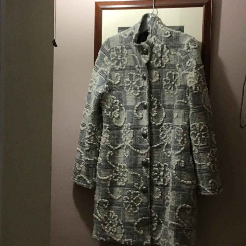 Italian wool coat.